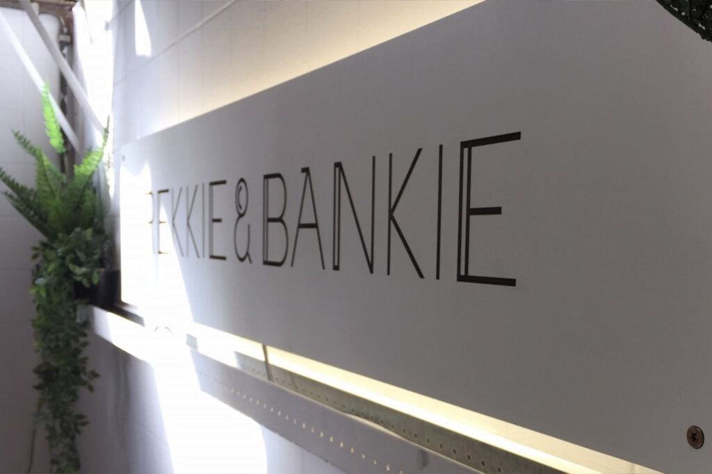 Rekkie & Bankie Werkplaats Showroom